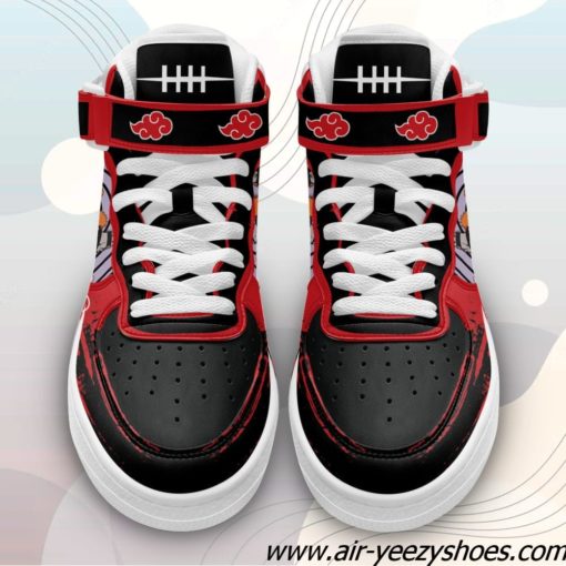 6 Paths of Pain Sneakers Air Mid Custom Anime Akatsuki Shoes