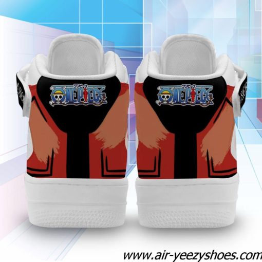 Ace Sneakers Air Mid One Piece Anime Shoes
