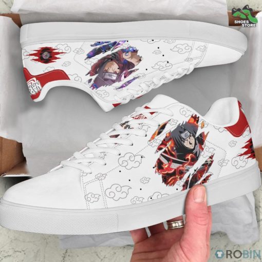 Akatsuki Sneakers Custom Naruto Anime Skateboard Shoes