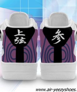Akaza Sneakers Air Mid Custom Anime Demon Slayer Shoes