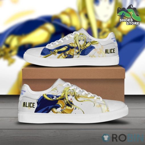 Alice Zuberg Stan Smith Sneakers Sword Art Online Custom Casual Shoes