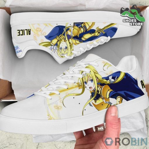 Alice Zuberg Stan Smith Sneakers Sword Art Online Custom Casual Shoes