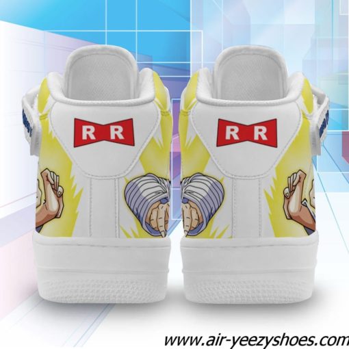 Android 18 Sneakers Air Mid Dragon Ball Anime Shoes
