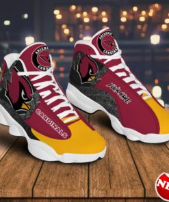 Arizona Cardinals Air Jordan 13 Sneakers Custom Name