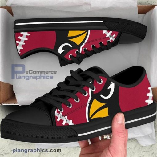 Arizona Cardinals Canvas Canvas Sneaker Low Top