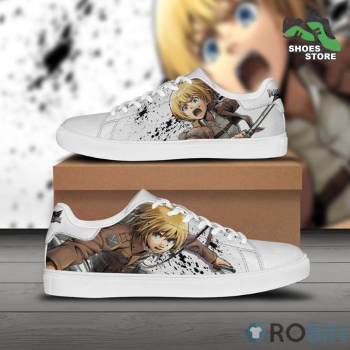 Armin Arlert Stan Smith Sneakers Custom Attack on Titan Casual Shoes