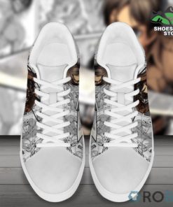 Attack on Titan Shoes AOT Eren Yeager Custom AnimeSkateboard Sneakers