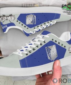 Attack On Titan Shoes Survey Corps Custom Anime Stan Smith Sneakers