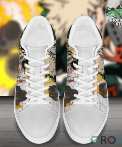 Bakugou Sneakers Custom My Hero Academia Anime Skate Shoes