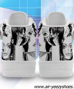 Boa Hancock Sneakers Air Mid Custom One Piece Anime Shoes