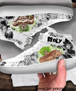 Broly Sneakers Air Mid Custom Dragon Ball Anime Shoes