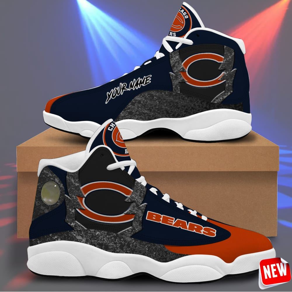 Chicago Bears Air Jordan 13 Sneakers - Casual Shoes