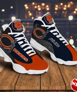 Chicago Bears Air Jordan 13 Sneakers – Casual Shoes