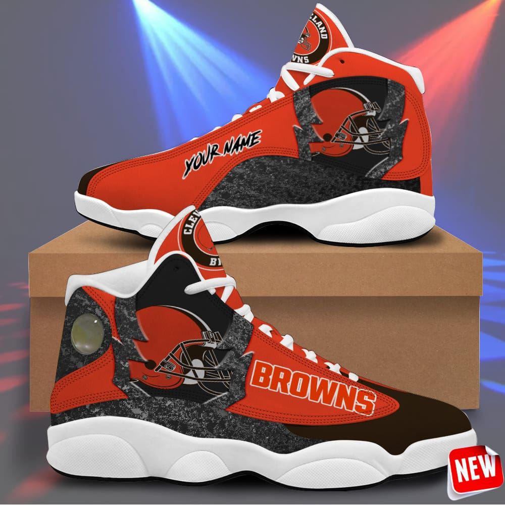 Cleveland Browns Air Jordan 13 Sneakers - Casual Shoes