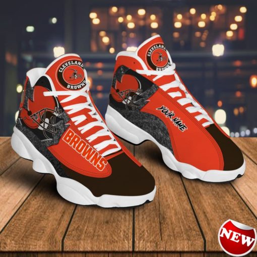 Cleveland Browns Air Jordan 13 Sneakers – Casual Shoes