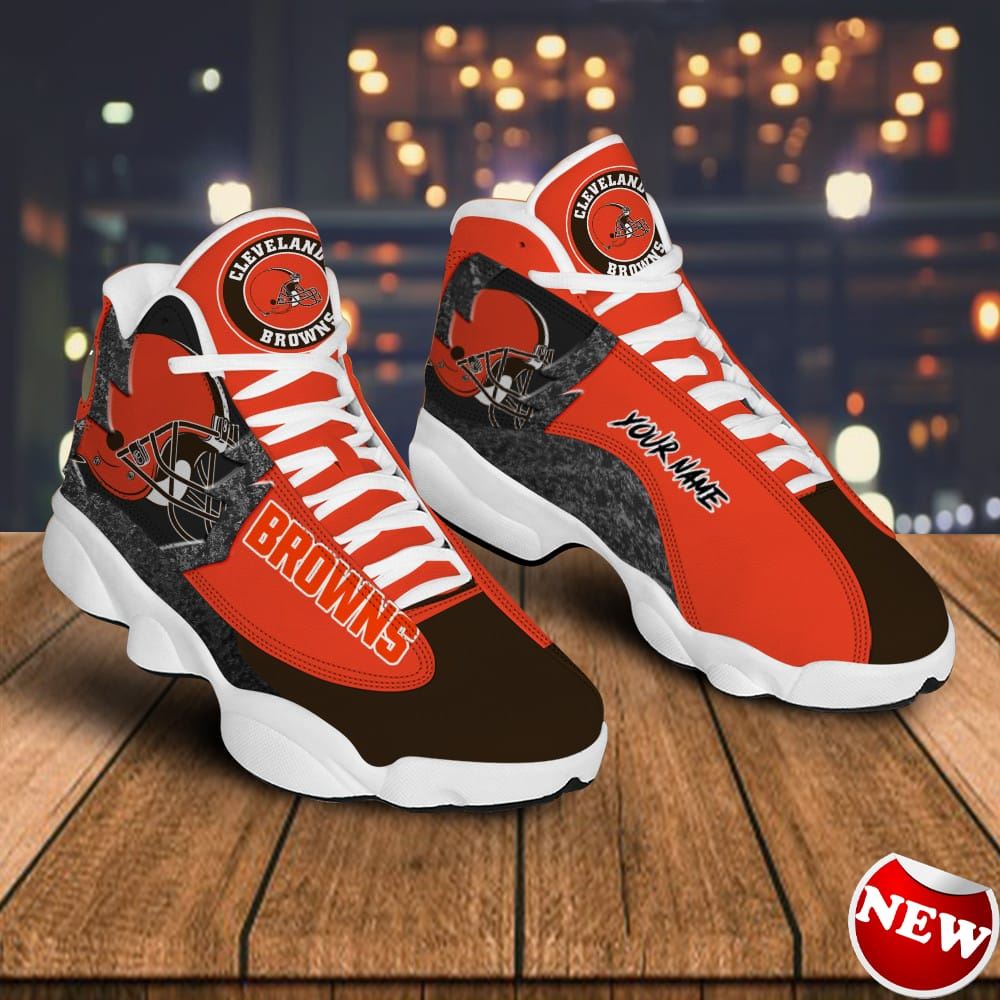 Cleveland Browns Air Jordan 13 Sneakers - Casual Shoes