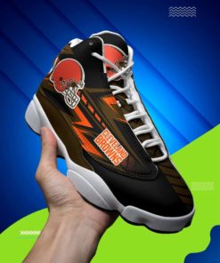 Cleveland Browns NFL Air Jordan 13 Sneakers