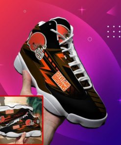 Cleveland Browns NFL Air Jordan 13 Sneakers