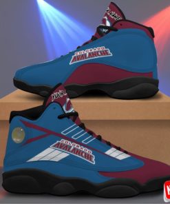 Colorado Avalanche Custom Name Air Jordan 13 Sneakers