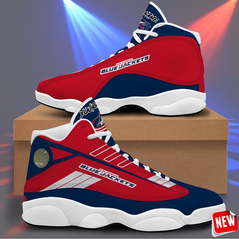 Columbus Blue Jackets - Casual Shoes Air Jordan 13 Sneakers