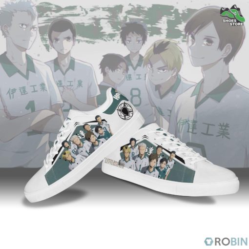 Date Tech Skateboard Shoes Custom Haikyuu Anime Sneakers