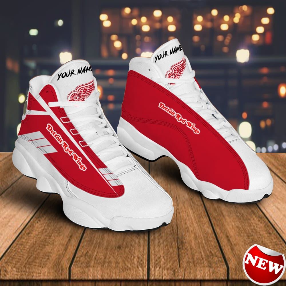 Detroit Red Wings - Casual Shoes Air Jordan 13 Sneakers