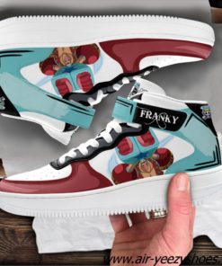Franky Sneakers Air Mid Custom Anime One Piece Shoes