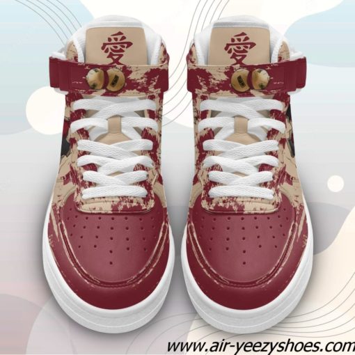 Gaara Skill Sneakers Air Mid Custom NRT Anime Shoes