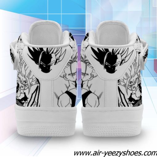 Gohan SSJ Sneakers Air Mid Custom Dragon Ball Anime Shoes