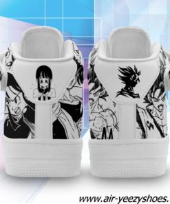 Goku and Chi Chi Sneakers Air Mid Dragon Ball Anime Shoes