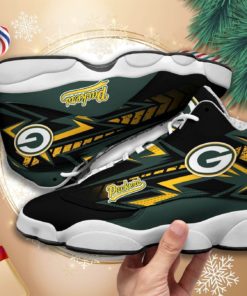 Green Bay Packers NFL Air Jordan 13 Sneakers