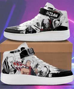 Hidan Sneakers Air Force 1 Mid Custom Anime Shoes