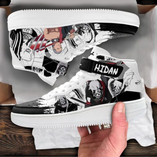 Hidan Sneakers Air Force 1 Mid Custom Anime Shoes