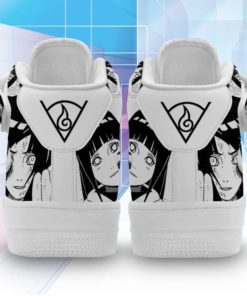 Hinata Hyuga Sneakers Air Force 1 Mid Custom Anime Shoes