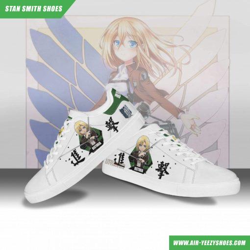 Historia Reiss Sneakers Custom Attack On Titan Anime Skateboard Footwear
