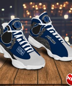 Indianapolis Colts Air Jordan 13 Sneakers Custom Name