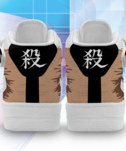 Inosuke Sneakers Air Force 1 Mid Custom Anime Demon Slayer Shoes