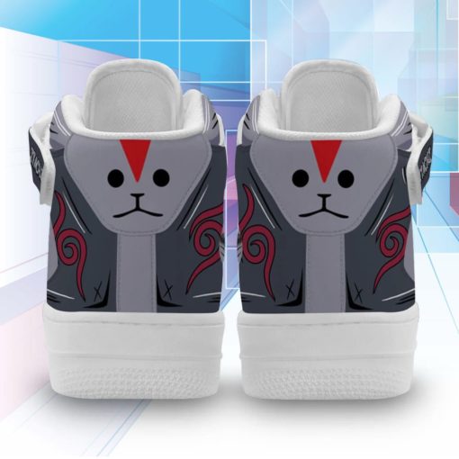 Itachi Uchiha Anbu Sneakers Air Force 1 Mid Custom NRT Anime Shoes