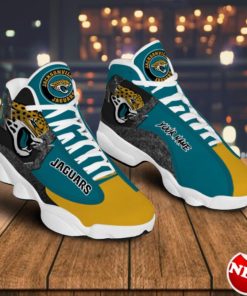 Jacksonville Jaguars Air Jordan 13 Sneakers – Casual Shoes