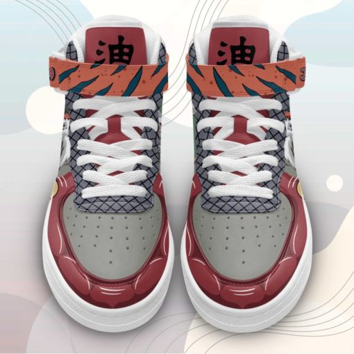 Jiraiya Sneakers Air Mid Custom NRT Anime Shoes