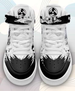 Kakashi and Obito Sneakers Air Mid Custom Anime Shoes