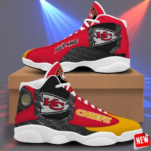 Kansas City Chiefs Air Jordan 13 Sneakers – Casual Shoes