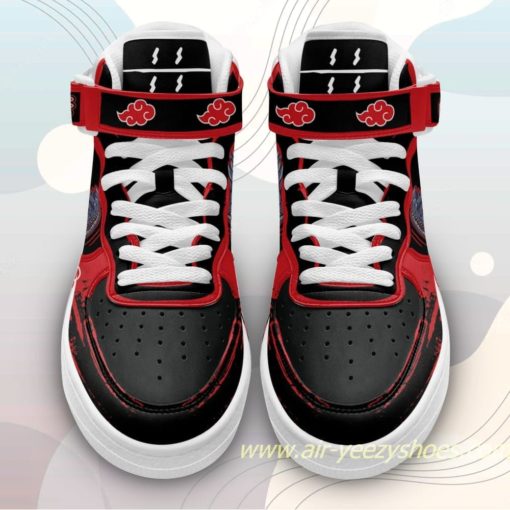 Kisame Sword Sneakers Mid Air Force 1 Custom Anime Akatsuki Shoes