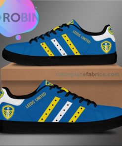 Leeds United Low Top Casual Skate Shoes - Stan Smith Sneaker