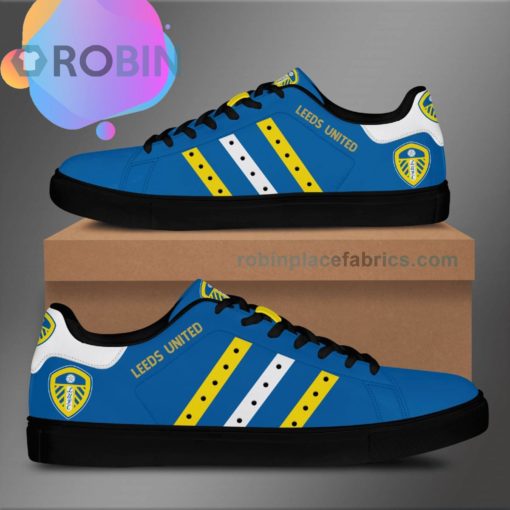 Leeds United Low Top Casual Skate Shoes - Stan Smith Sneaker