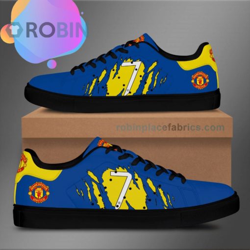 Manchester United Cr7 Low Top Casual Skate Shoes - Stan Smith Sneaker