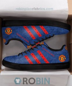 Manchester United Fc Blue Low Top Sneaker - Stan Smith Sneaker