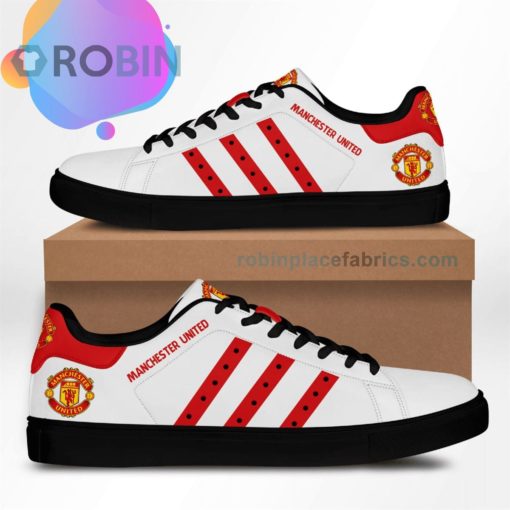 Manchester United Fc Low Basketball Shoes - Stan Smith Sneaker