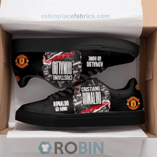 Manchester United Ronaldo Low Top Casual Skate Shoes - Stan Smith Sneaker