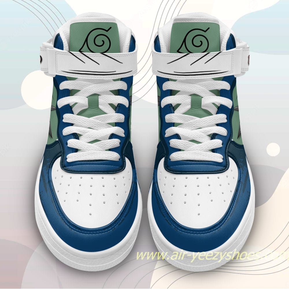 Minato Namikaze Kunai Sneakers Mid Air Force 1 Custom Anime Casual Shoes